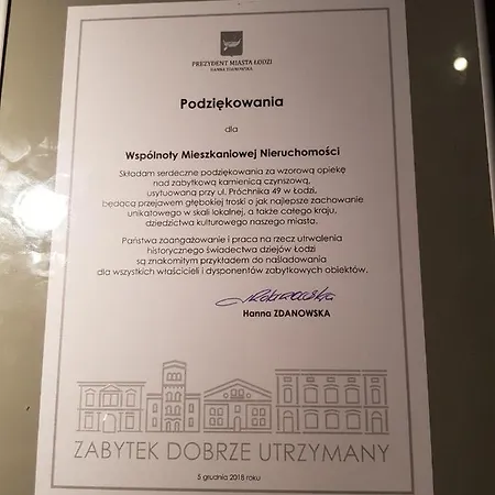 Prochnika 49 Rum i privatbostad *